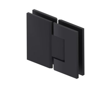 charnière verre-à-verre DOVER 52054 noir mat