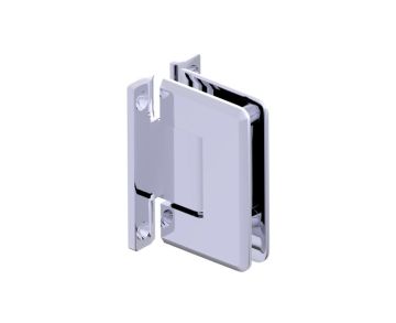 ajustable montage mural 'H' Back Plate Hinge ASHFORD 54034-ADJ chrome poli