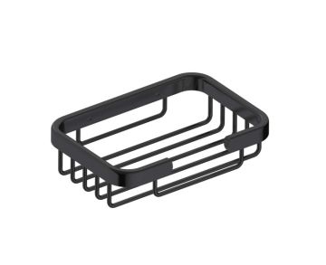 panier grillagé Rectangle Bath & panier de douches 828003 noir mat
