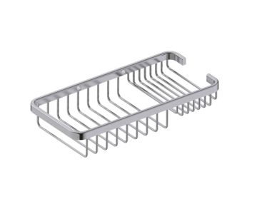 panier grillagé with Soap Holder Bath & panier de douches 828004 nickel brossé