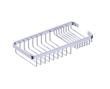 panier grillagé with Soap Holder Bath & panier de douches 828004 chrome poli