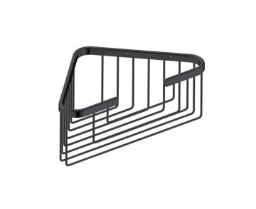 Deep Corner panier grillagé Bath & panier de douches 828006D noir mat
