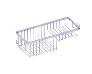panier grillagé with Hooks Bath & panier de douches 828011 chrome poli