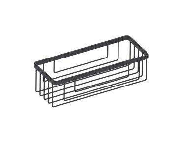 12 po panier grillagé Bath & panier de douches 828012 noir mat