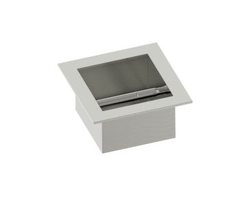 Recessed porte-papier hygiénique HOTEL 828159 nickel poli