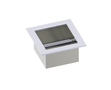 Recessed porte-papier hygiénique HOTEL 828159 chrome poli