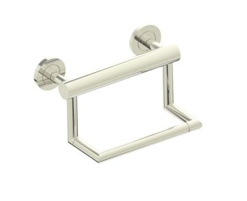 Pivot barre d'appui with Paper Holder 9 8289120 nickel poli