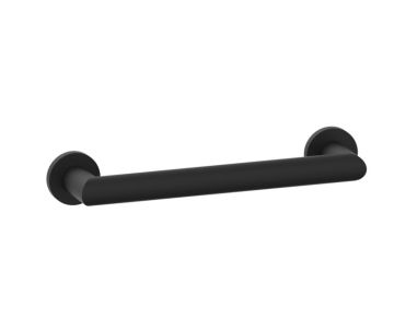 barre d'appui ronde chanfreinée série 9200 12 po 8289212 noir mat