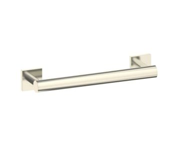 barre d'appui ronde with Square Rosettes série 9400 12 po 8289412 nickel brossé