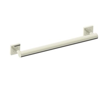 barre d'appui ronde with Square Rosettes série 9400 18 po 8289418 nickel poli