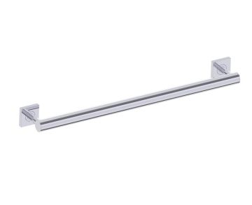 barre d'appui ronde with Square Rosettes série 9400 24 po 8289424 chrome poli
