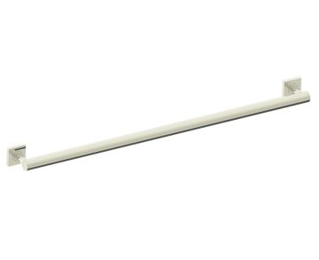 barre d'appui ronde with Square Rosettes série 9400 36 po 8289436 nickel poli
