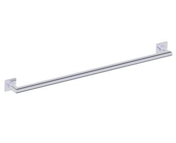 barre d'appui chanfreinée avec rosaces carrées série 9600 36 po 8289636 chrome poli