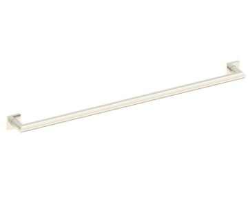 barre d'appui chanfreinée avec rosaces carrées série 9600 42 po 8289642 nickel brossé