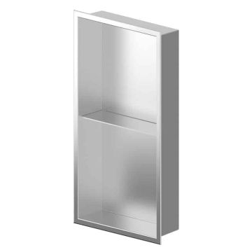 Niche murale de douche Acia 24 po x 12 po acier inoxydable