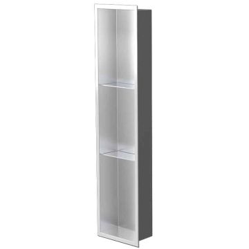 Niche murale de douche Ana 36 po x 8 po acier inoxydable