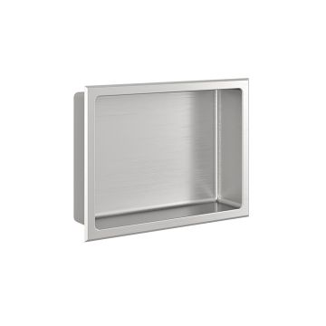 Niche 16 po x 12 po en inox brossé inox