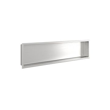 Niche 48 po x 12 po en inox brossé inox