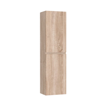 Armoire murale Berlin 16x59" Chêne blanc