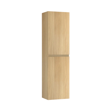Armoire murale Berlin 16x59" Chêne clair
