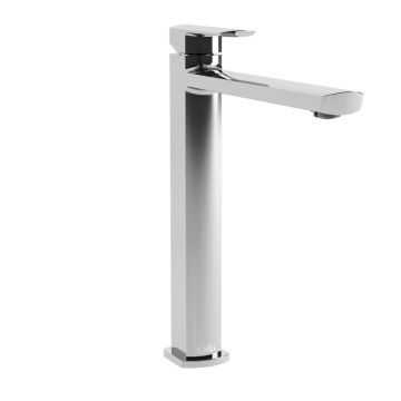 Grand robinet pour lavabo monotrou (sans drain) Grafik Chrome