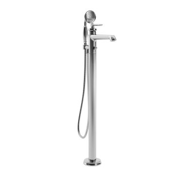 Robinet de plancher avec douchette Rustik Chrome