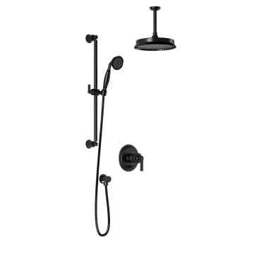 PB4 Ensemble de douche Rustik 60 po Noir