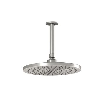 Tête de pluie ronde 8 Accent 5/8 po Nickel pur PVS