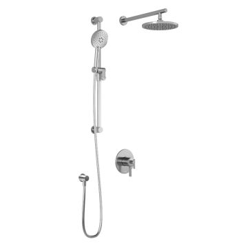 Tcd1 Ensemble de douche RoundOne 60 po Chrome