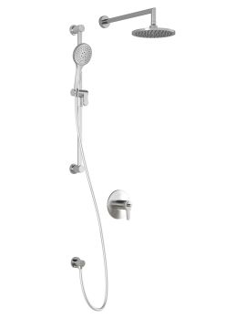 Tcd1 Ensemble de douche (valves non-incluses) Kontour 60 po Chrome