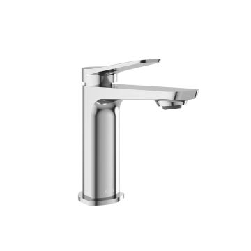 Robinet de lavabo monotrou sans drain Moroka Chrome