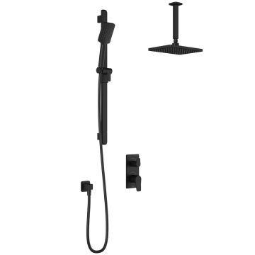 TD2 Ensemble de douche Moroka 1/2 po Noir mat