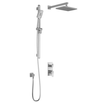 TD2 Ensemble de douche Moroka (valves non-incluses) 1/2 po Chrome