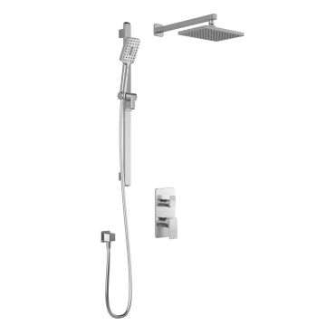 TD2 Ensemble de douche thermostatique Kareo Chrome