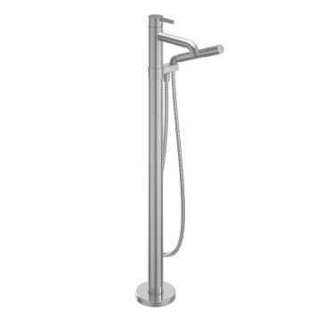 Robinet de plancher pour baignoire avec douchette Basico 60 po Chrome