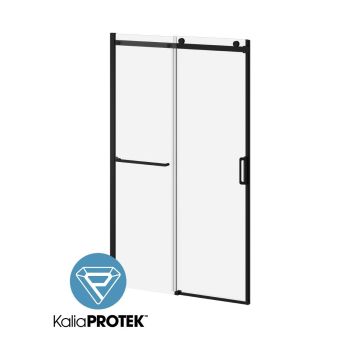 K3 Porte de douche coulissante K3 KaliaProtek 48 po x 77 po avec film protecteur KP et barre à serviette