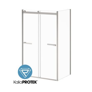 Porte coulissante bidirectionnelle Akcess 2.0 48 po x 36 po Nickel pur PVS