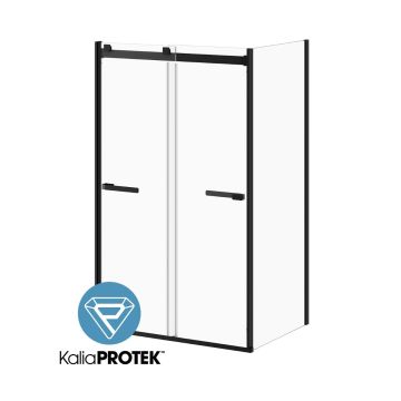 Porte coulissante bidirectionnelle Akcess 2.0 48 po x 36 po Noir mat