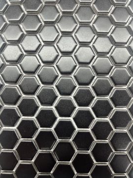 Mosaïque Drift Noir 10.5 po x 12 po