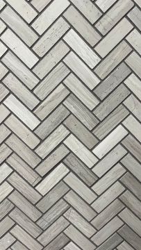 Mosaïque Haisa Blanc 11.5 x 11.5 po - 28.75 x 28.75cm