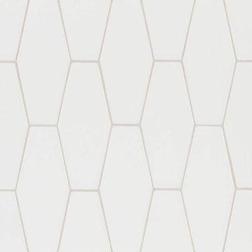 Mosaïque House Blanc 12 po x 12 po