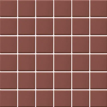 Mosaïque Classic / Techno Rouge mat 12 po x 12 po