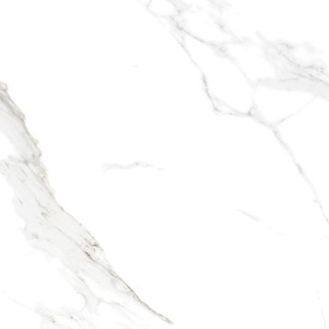 Carreau de porcelaine Karo Blanc Mat 24 po x 24 po