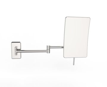 Rectangular montage muraled Mirror Mirror KCM-SS-8 nickel brossé