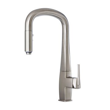Diver Robinet de cuisine avec douchette Elito 60 po Inox PVS