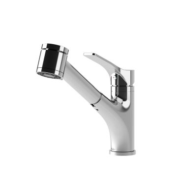 Robinet de cuisine avec douchette Deka 60 po Chrome