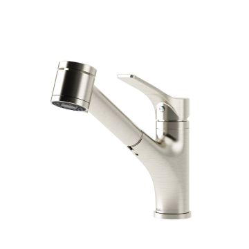 Robinet de cuisine avec douchette Deka 60 po Inox PVS