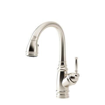 Junior Robinet de cuisine avec douchette Monark 60 po Inox PVS