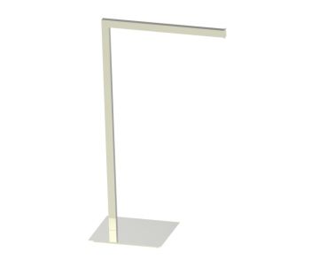 Square simple Towel Rail autoportant KFS-SQ-STR nickel poli