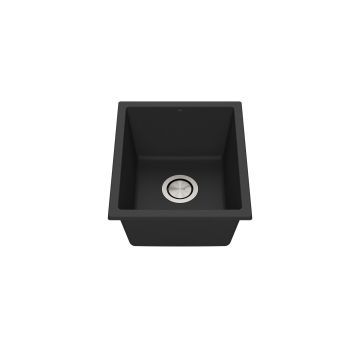 Évier de bar Bacia 15 po Granistone Noir onyx